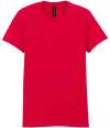 GD26 65000L Softstyle Midweight Womens T Shirt Red colour image